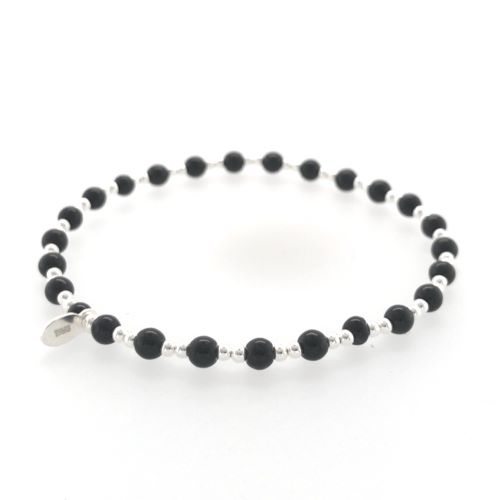 Armband schwarzer Onyx